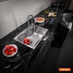Chậu rửa chén bát có 1 hố nhỏ Garis GS11.58