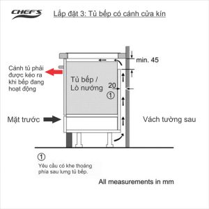 DIH6665 - Bếp từ đôi Chefs EH-DIH666