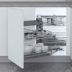 Giá góc liên hoàn inox 304 nan Oval EPV102 (phải) – Eurogold