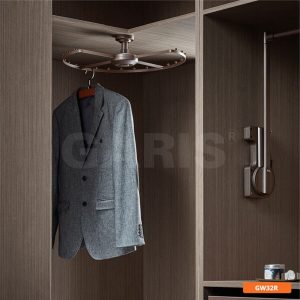 Gia xoay 1 tang treo quan ao Garis GW32R 4 600x600 1 - Giá xoay 1 tầng treo quần áo Garis GW32R