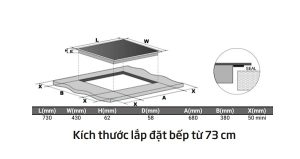 HII 72508 TBO 1 - Bếp từ 2 vùng nấu Beko HII 72508 TBO