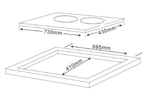 IBC 72300 1 2 - Bếp từ IBC 72301