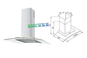 K 8970 8990 thong so 15 1 - Máy hút mùi Kocher K-8970