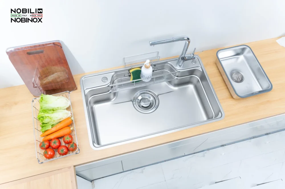 NOB09329 RuRuMuUP - CHẬU RỬA BÁT NOBINOX LIKEN NL792D NOB09329 RuRuMuUP - CHẬU RỬA BÁT NOBINOX LIKEN NL792D