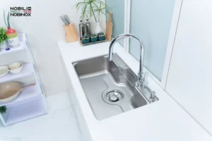 NOB09425 copy Mdr0v455 - CHẬU RỬA BÁT NOBINOX LIKEN NL725D