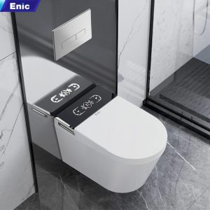 Bồn cầu thông minh treo tường Enic Smart H03 (Nút điều khiển nâng cấp)