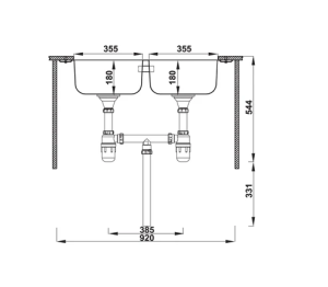 SS3 - CHẬU HÄFELE INOX CLAUDIUS HS-SD7848 567.20.506