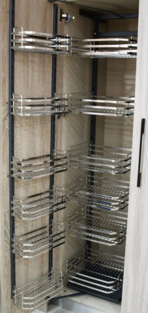 Tủ kho đựng đồ dự trữ inox 304 nan dẹt BOSSEU BS304.645PS-1