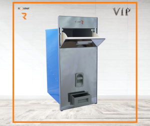 Thùng Gạo Mặt Gương Trắng Roxana R017
