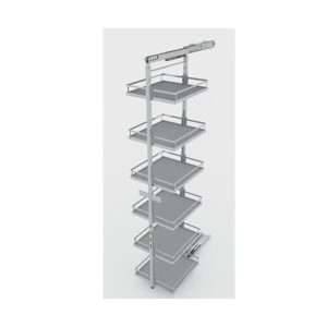 Tu do kho 6 tang KARA PULL 2 - Tủ đồ khô 6 tầng KARA PULL 400mm Hafele 595.80.803