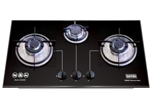 Bếp 3 lò nấu GIOVANI G-302 SB