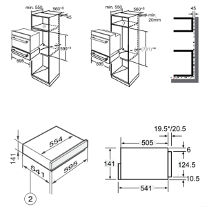 Untitled 3 4 - Lò Nướng Kết Hợp Vi Sóng Fagor 3MWB-44ATCGN