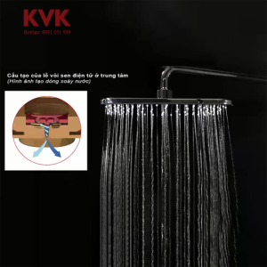 Voi hoa sen KVK KF3170 11 - Vòi hoa sen KVK KF3170 Vòi hoa sen KVK KF3170