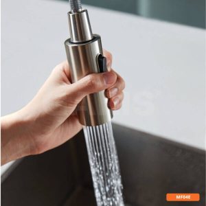Voi rua tay cao cap nong lanh inox GARIS MF04E 600x600 1 - Vòi rửa tay cao cấp nóng lạnh inox cao cấp GARIS MF04E