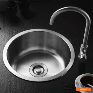 Vòi rửa tay nóng lạnh làm bằng thép không gỉ Garis MF05E