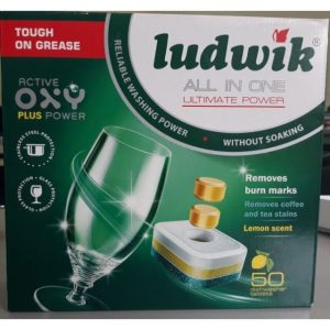 Viên rửa bát ludwik cho máy rửa bát- 50v