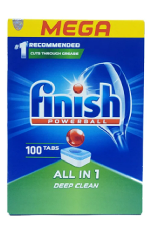 VIÊN RỬA BÁT FINISH ALL IN ONE 100 VIÊN