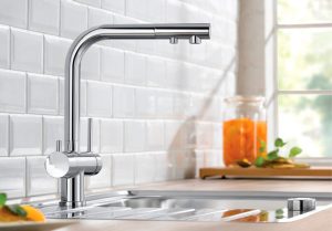 VÒI RỬA BÁT BLANCO FONTAS II CHROME