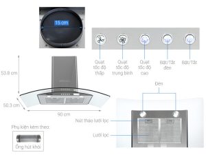 ap tuong kocher k 8890 n 1 - Máy hút mùi Kocher K-8890