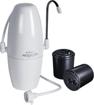 Bộ lọc nước tại quầy Aquaphor Modern