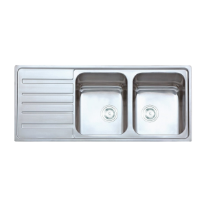 CHẬU RỬA CHÉN BÁT KONOX KS11650 1D – BÀN TRÁISIPHON, GIÁ ÚP BÁT INOX