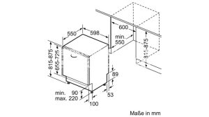 Máy rửa bát Bosch EUI.SMV67MX01E, Seri 6
