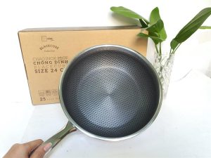 b746ffa7 - Chảo Sâu Lòng Blackcube Fivestar Inox 3 Lớp 24cm