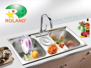 CHẬU RỬA CHÉN ROLAND B9749DK