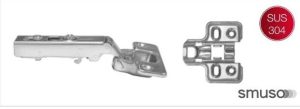 Bản Lề Hafele Metalla SM Inox DIY 483.01.721