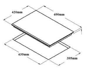 ban ve ky thuat bep tu g 242t7 - Bếp từ Giovani G-242T