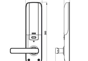 ban ve ky thuat khoa dien tu hafele el7800 tcs 912 1 - Khóa điện tử vân tay EL7800 TCS Hafele 912.05.763