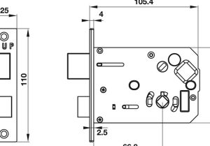 ban ve ky thuat khoa dien tu hafele el7800 tcs 912 2 - Khóa điện tử vân tay EL7800 TCS Hafele 912.05.763