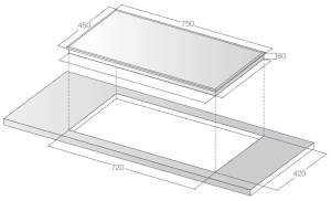 ban ve lce 307 - Bếp điện từ Lorca LCE-307