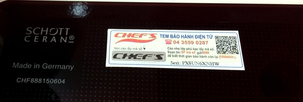 bao hanh dien tu bep tu doi chefs eh dih888p - Bếp từ Chefs EH-DIH888P bao hanh dien tu bep tu doi chefs eh dih888p - Bếp từ Chefs EH-DIH888P