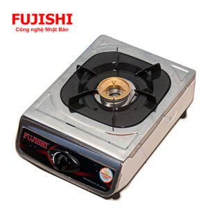 Bếp BIOGAS đơn chén đồng khung Inox Fujishi FJ-BG2