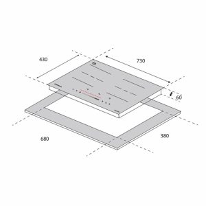 bep dien tu euh2266 3 1004 1 1 - BẾP TỪ 2 VÙNG NẤU EUROGOLD EUH2266