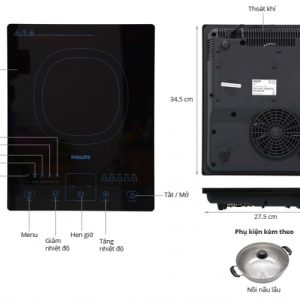 bep dien tu philips hd491100 1494557602 7 - Bếp điện từ Philips HD4911/00