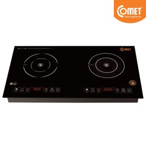 Bếp đôi điện từ và hồng ngoại Comet CM5576