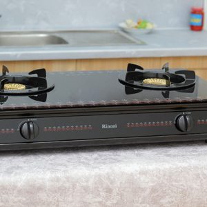 bep gas 6 tac rinnai rv 3615glfb chen dong mat kinh 1613307417 3 - Bếp gas 6 tấc Rinnai RV-3615GL(FB), Chén đồng mặt kính