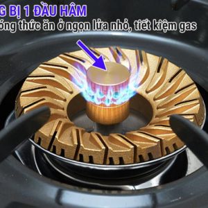 bep gas 7 tac rinnai rv 375swn chen dong co dau ham 1635383762 4 - Bếp gas 7 tấc Rinnai RV-375SW(N), Chén đồng có đầu hâm