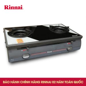 Bếp gas 7 tấc Rinnai RV-5700-SCH(BW), Mặt kính đánh lửa IC