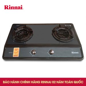 Bếp gas 7 tấc Rinnai RV-C Through-SCH(BK), Mặt kính đánh lửa IC