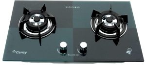 Bếp gas âm Canzy CZ-268 xanh đen