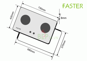 bep gas am faster fs 261s 1554264883 0 - Bếp gas âm Faster FS-261S