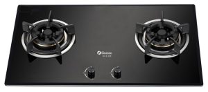 Bếp gas âm Grasso GS 8-208 (Đen)