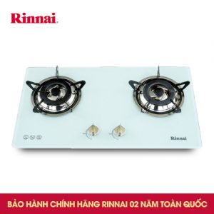 Bếp gas âm Rinnai RVB-2WG(N), chén đồng ngắt gas tự động