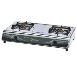 Bếp gas dương Sakura SA-742AS - Điếu Inox
