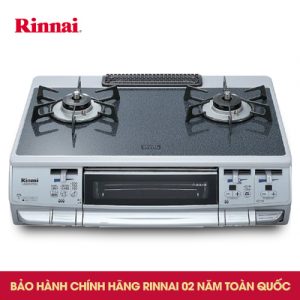 Bếp gas Rinnai japan S660MGTS(SL)-L 2 lò nấu và 1 lò nướng