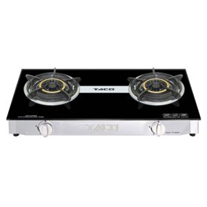 Bếp gas Taco TC-662 BG - Khung inox
