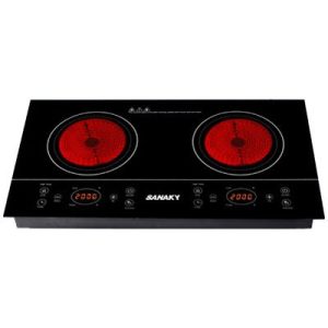 Bếp hồng ngoại đôi Sanaky AT-202HGW